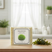 Seaweed Handmade Soap Label スクエアシール