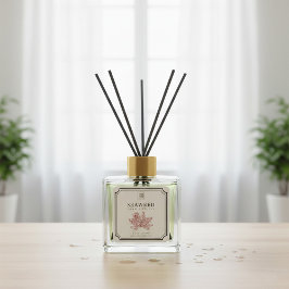 Seaweed Reed Diffuser Label スクエアシール