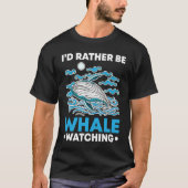 Seaworld Cetacean Orca Whale Watching Tシャツ (正面)