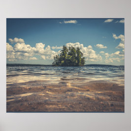 Sebago Lake Islandバリューポスター紙（マット） ポスター