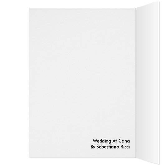 Sebastiano Ricci著Canaの結婚 (内側 (左))