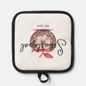 Sebastopol California Gravenstein Apple Fair 鍋敷き (正面)