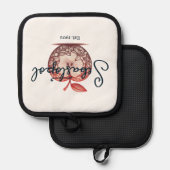 Sebastopol California Gravenstein Apple Fair 鍋敷き (正面/裏面)