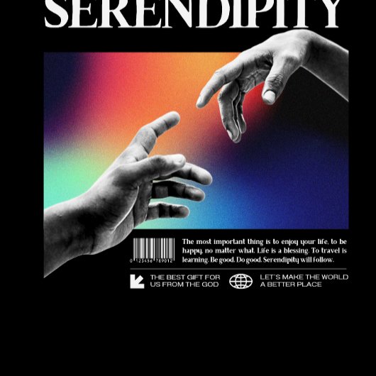 『Sebendipity：人生の旅を受け入れる』 Tシャツ