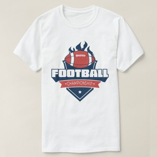 SECサッカー選手権ゲームシャツ Tシャツ (デザイン正面)