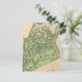 Sec 10ブルックリンの地図 ポストカード (スタンド正面)