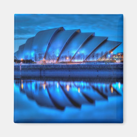 SEC Armadillo, Glasgow, Scotland Magnet マグネット (正面)