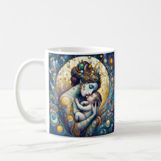 Secessionist art Mug コーヒーマグカップ (左)