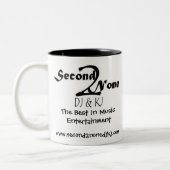 Second2None DJ及びKJのマグ ツートーンマグカップ (左)
