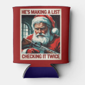Second Amendment Santa Can Cooler | Gun Rights 缶クーラー (正面)