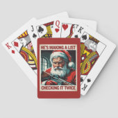 Second Amendment Santa Cards | Gun Rights Poker トランプ (裏面)