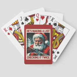 Second Amendment Santa Cards | Gun Rights Poker トランプ