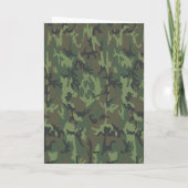 Second Amendment Santa Christmas Card Conservative カード (裏面)