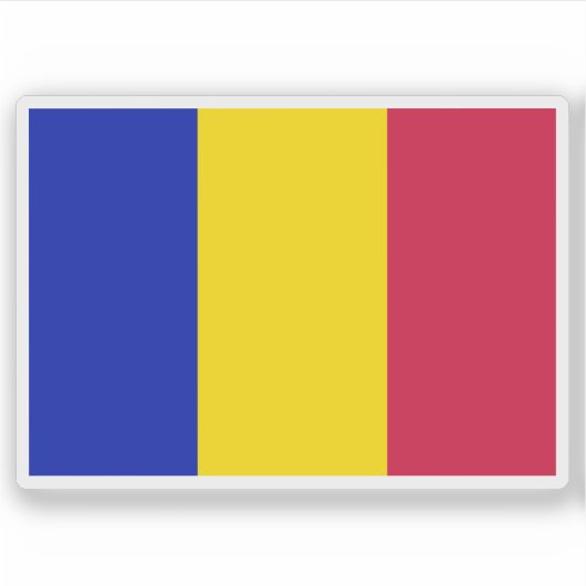 Second flag of Andorra (1866-1939) シール (正面)