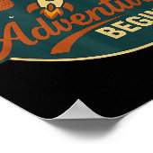 Second Grade Adventure Rocket Kids Or Teacher Back ポスター (角)