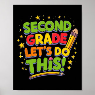 Second Grade Let's Do This Back To School Kids  ポスター