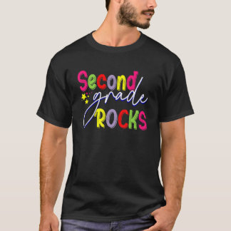 Second Grade Rocks Back To School   Teachers Stude Tシャツ