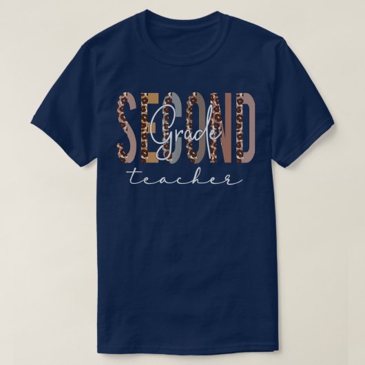 Second Grade Teacher Back To School Appreciation L Tシャツ (デザイン正面)