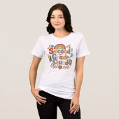Second Grade Teacher Tee トライブレンドTシャツ (正面全面)