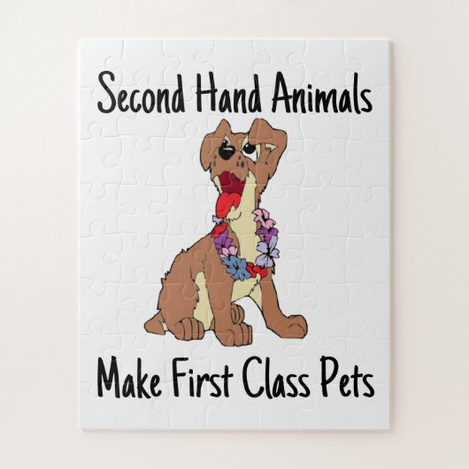 Second Hand Animals Make First Class Puzzle ジグソーパズル (縦)