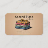 Second-Hand Clothes 名刺 (正面)