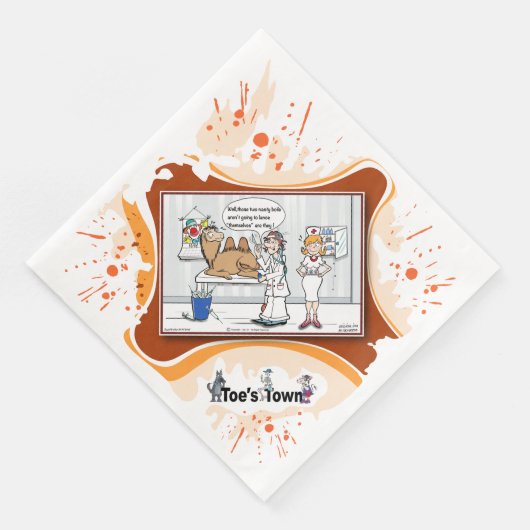 Second Opinion | Get Well Dinner Napkin (コーナー)