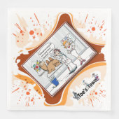 Second Opinion | Get Well Dinner Napkin (正面)