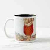 Secotonからの若いNoblewoman ツートーンマグカップ (左)