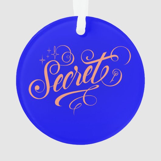 Secret -  オーナメント (裏面)