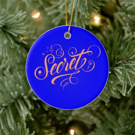 Secret - セラミックオーナメント (ツリー)