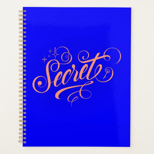 Secret - Agenda プランナー手帳 (正面)