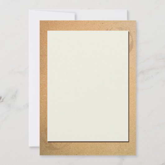 Secret Agent Retiermentパーティー役員招待状 招待状 (裏面)