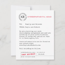 Secret Agent Spy日付の保存 セーブザデート