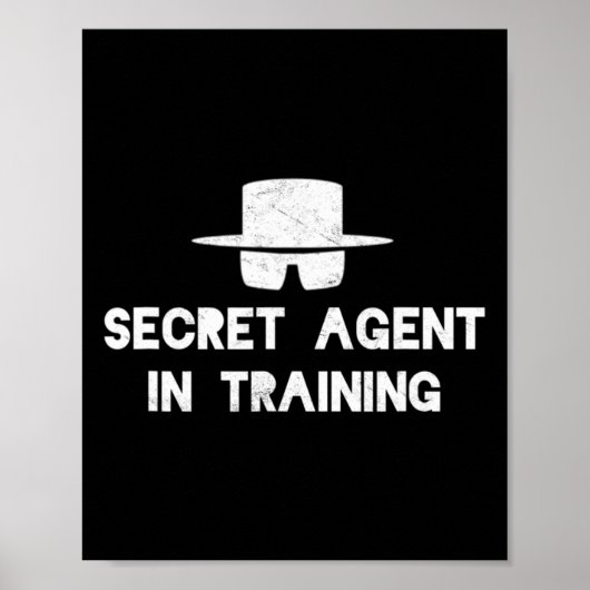 Secret Agent Training Halloween Costume Spy Adults ポスター (正面)