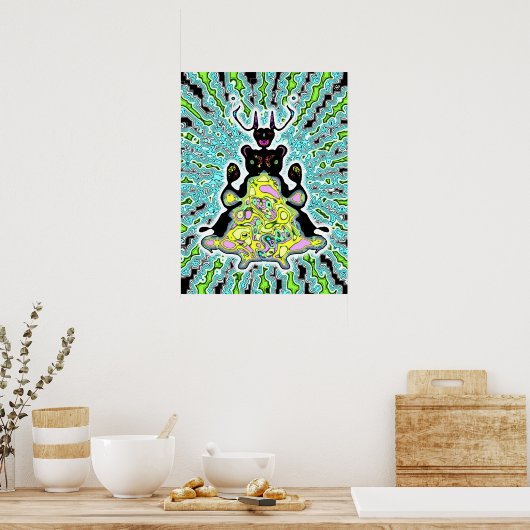 Secret anatomy of a space hamster v2 ポスター (キッチン)