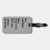 Secret Beach Hawaiian Surfboards - Neutral ラゲッジタグ (裏面横)