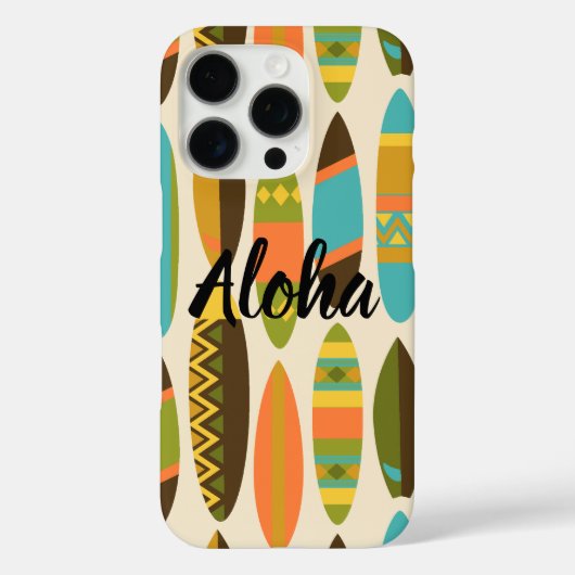 Secret Beach Hawaiian Surfboards - Turquoise Case-Mate iPhoneケース (裏面)
