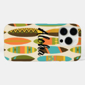 Secret Beach Hawaiian Surfboards - Turquoise Case-Mate iPhoneケース (裏面 (横))
