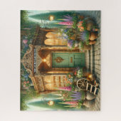 Secret Garden Flower Shop Gardener's Cobblestone ジグソーパズル (縦)