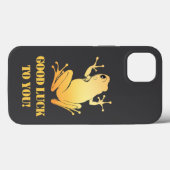 Secret Heart -Gold Flying Frog Classic Case-Mate iPhoneケース (裏面 (横))