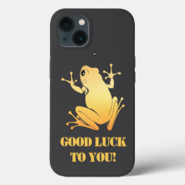 Secret Heart -Gold Flying Frog Classic iPhone 13ケース