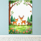 Secret Meadow キャンバスプリント (インサイチュ (ウッドフロア))