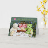 Secret Palに対する愛 – グリーティングカード –  (黄色い花)