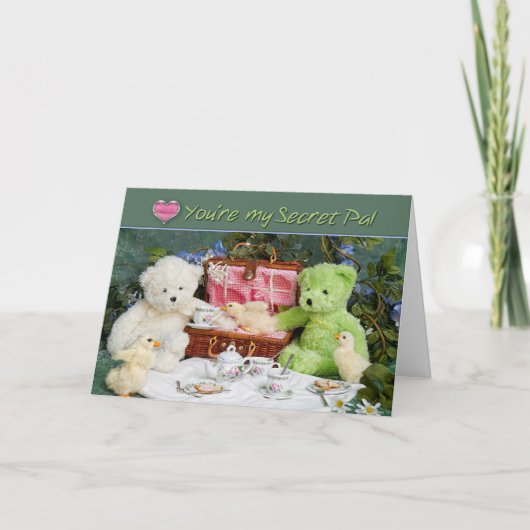 Secret Palに対する愛 – グリーティングカード –  (正面)