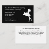 Secret Shopper Business Services 名刺 (正面/裏面)