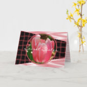 Secret Sister Tulip Card-5-カスタマイズany大事な行事 カード (黄色い花)