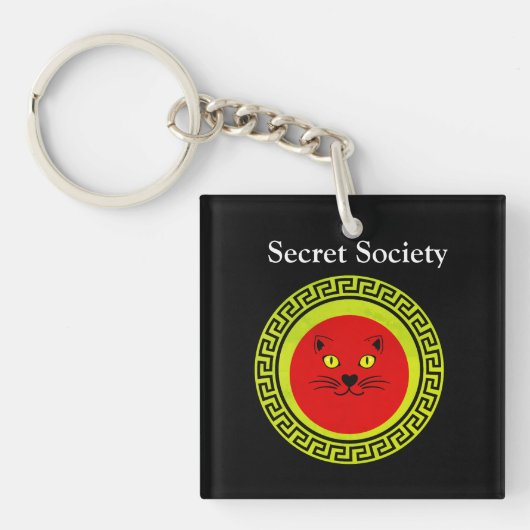 Secret society キーホルダー (正面)