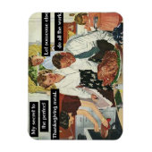 Secret to the Perfect Thanksgiving Dinnerヴィンテージ マグネット (縦)