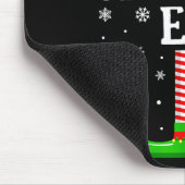 Secretary Elf Funny Christmas Family Matching マウスパッド (コーナー)