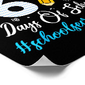 Secretary Survived 67 Days Of School Humor Design  ポスター (角)